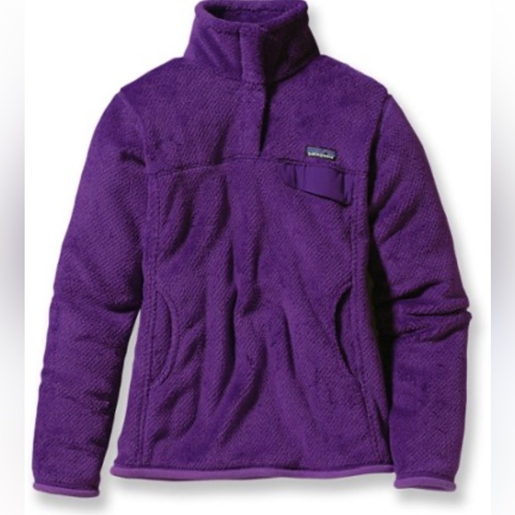 Patagonia Sweaters - Patagonia Re-Tool Snap T Pullover Jacket Women's XS REI Co-op Purple Winter
